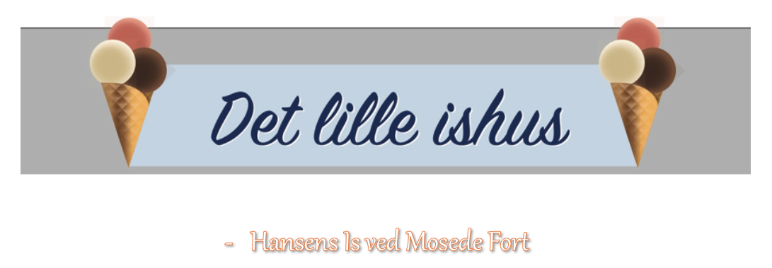 Hansens Is ved Mosede Fort, ishus